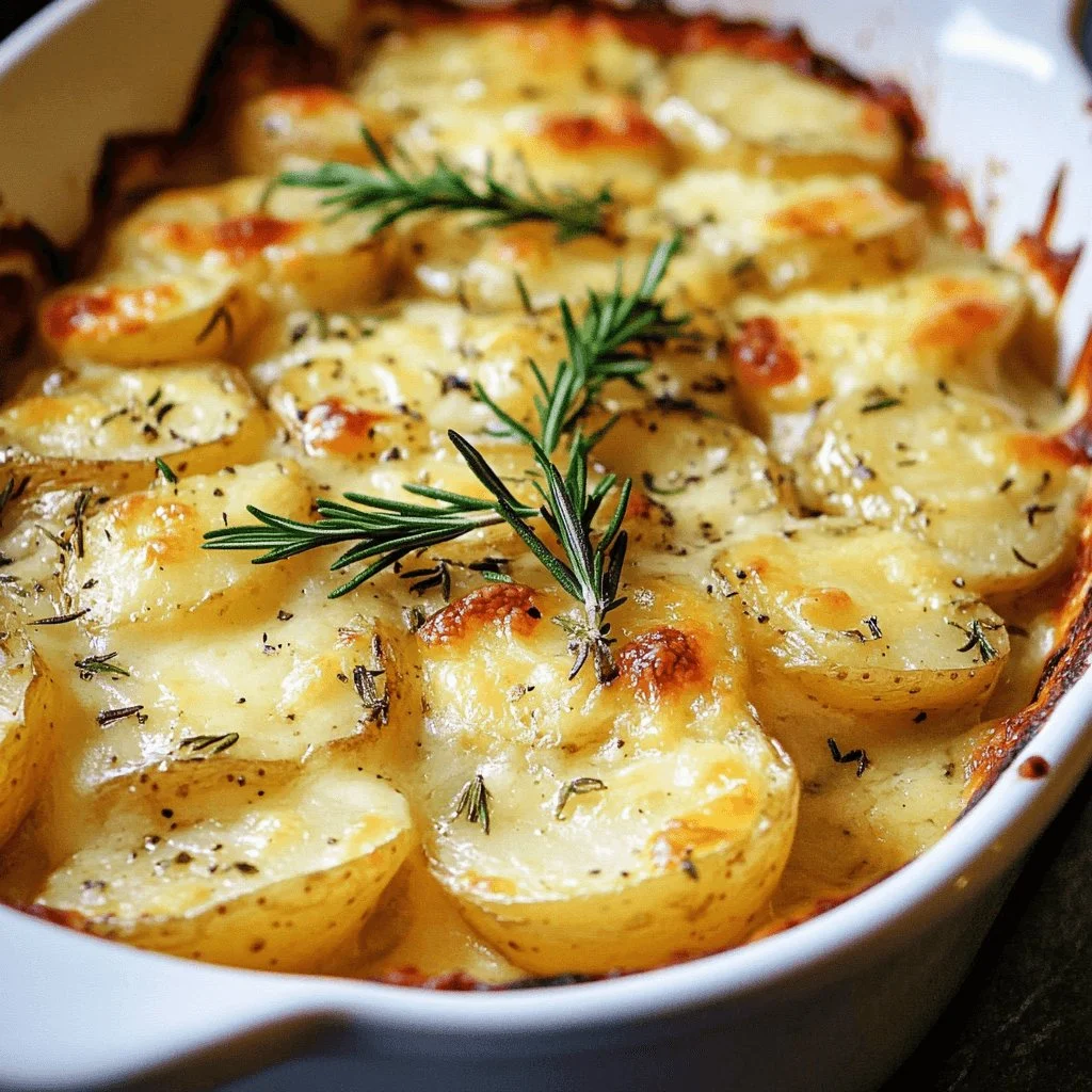 Baker's Potatoes with Rosemary & Gruyère